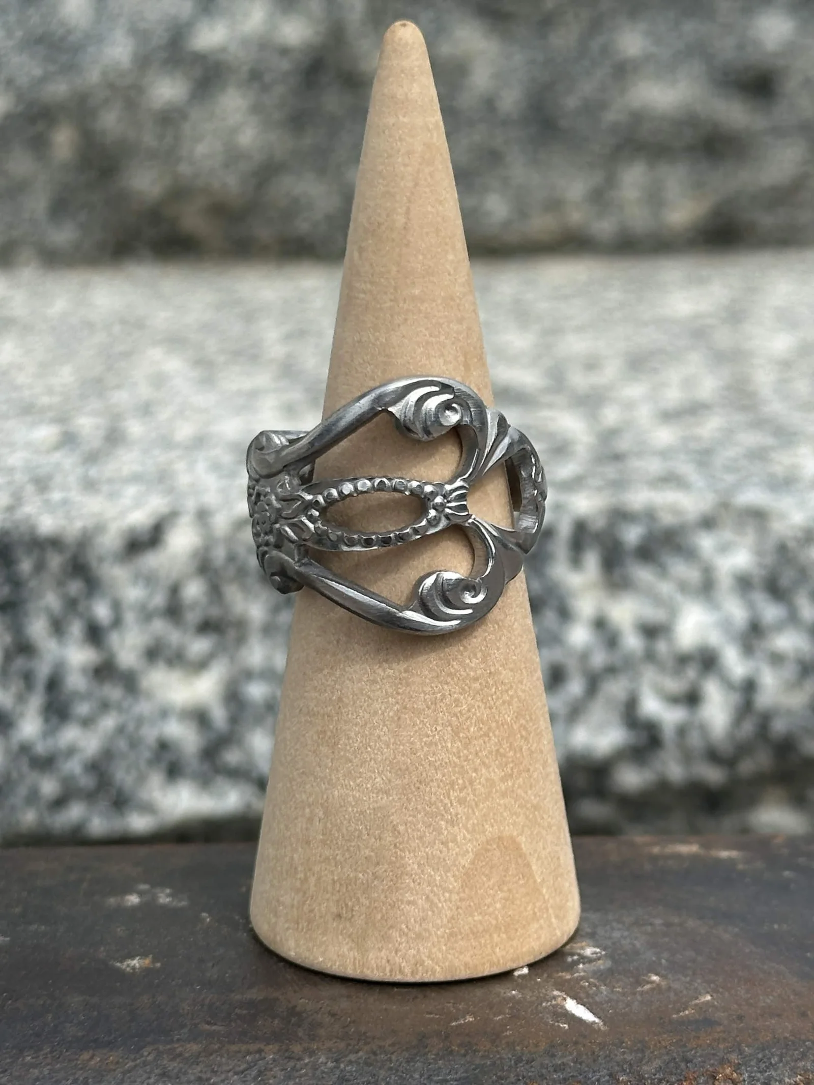 Bague Ajourée Argentée