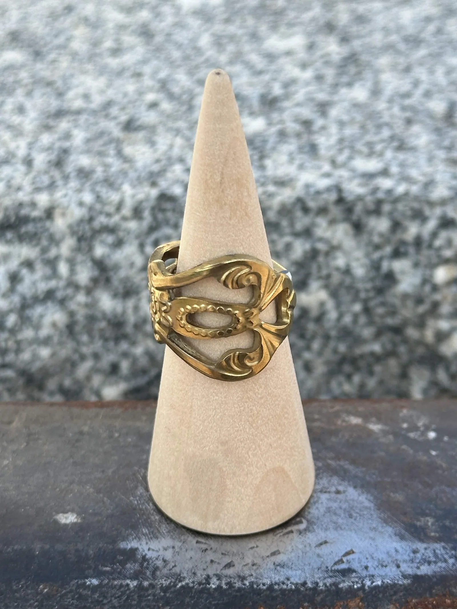 Bague Ajourée Dorée