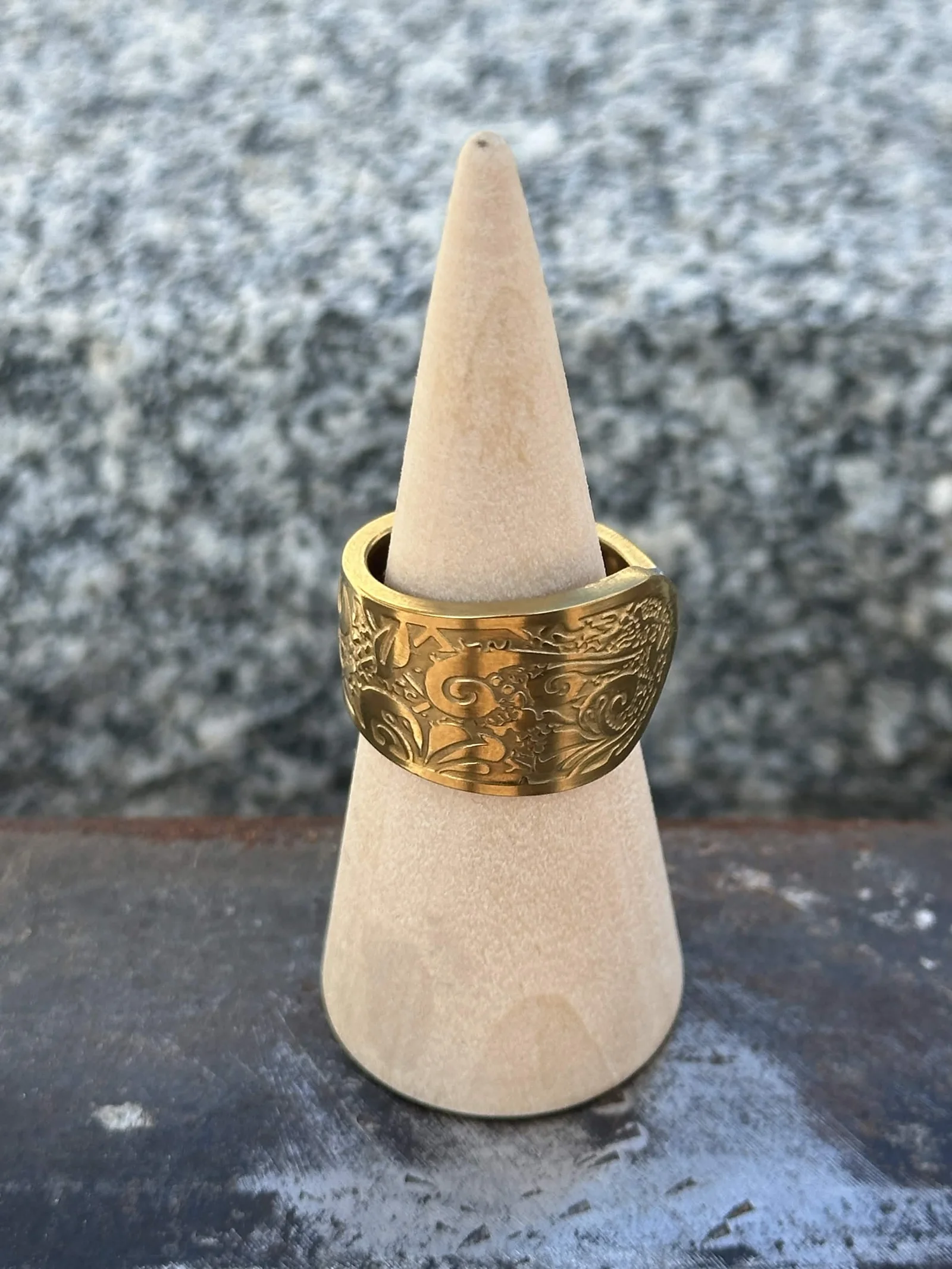 Bague Arabesque Dorée