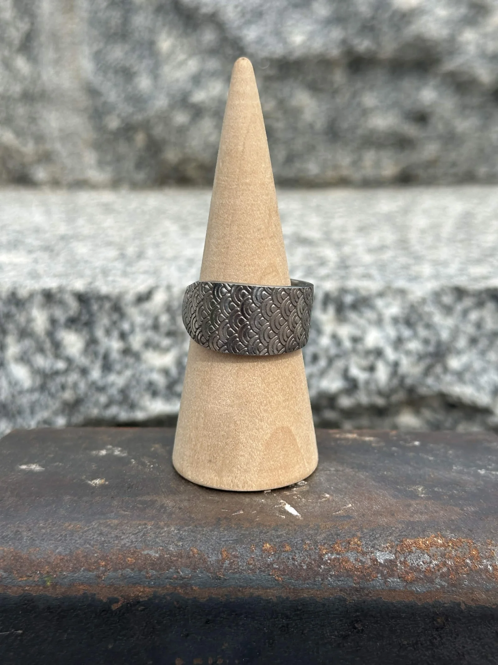 Bague Écailles Japonaises