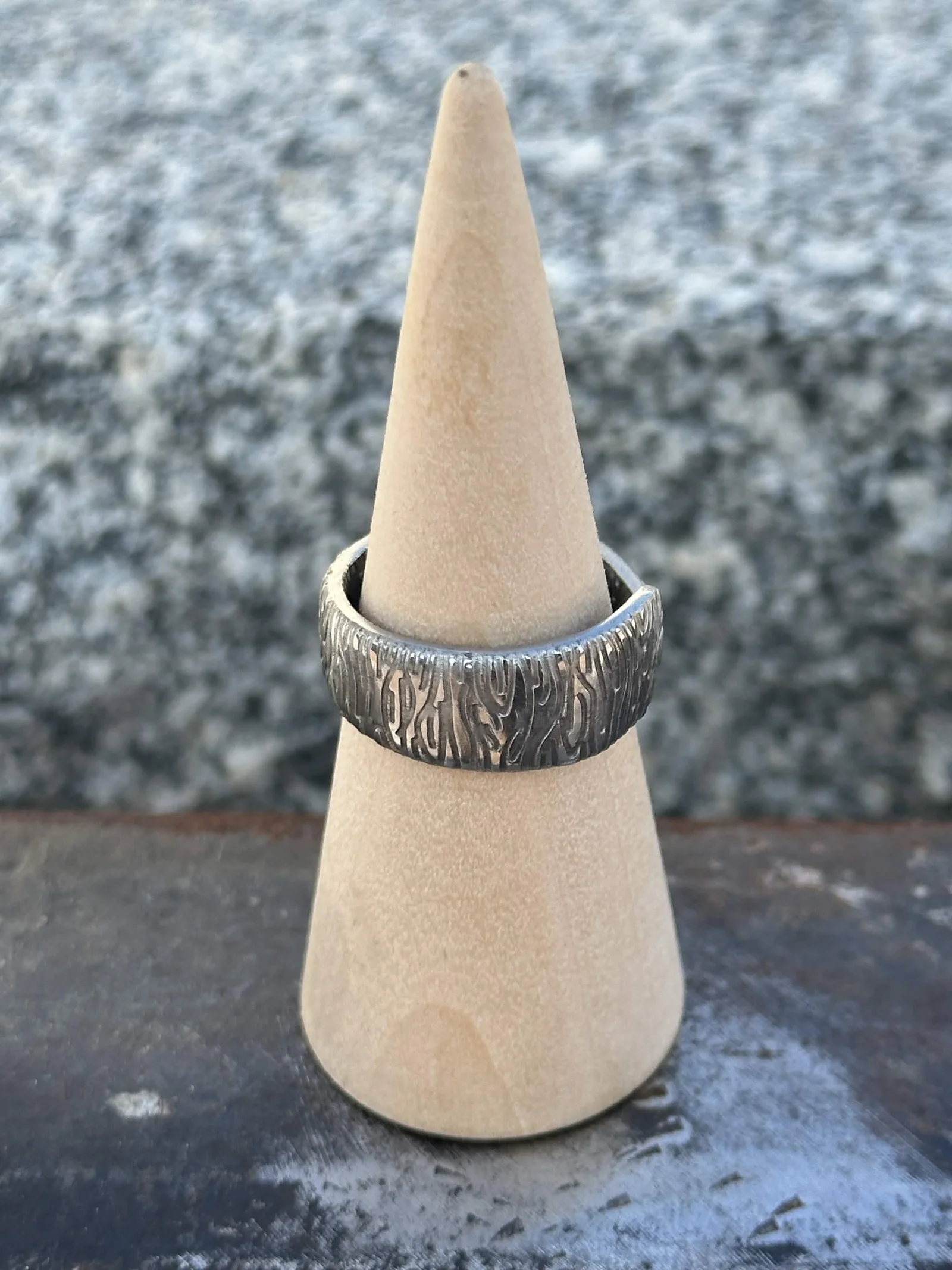 Bague Écorce
