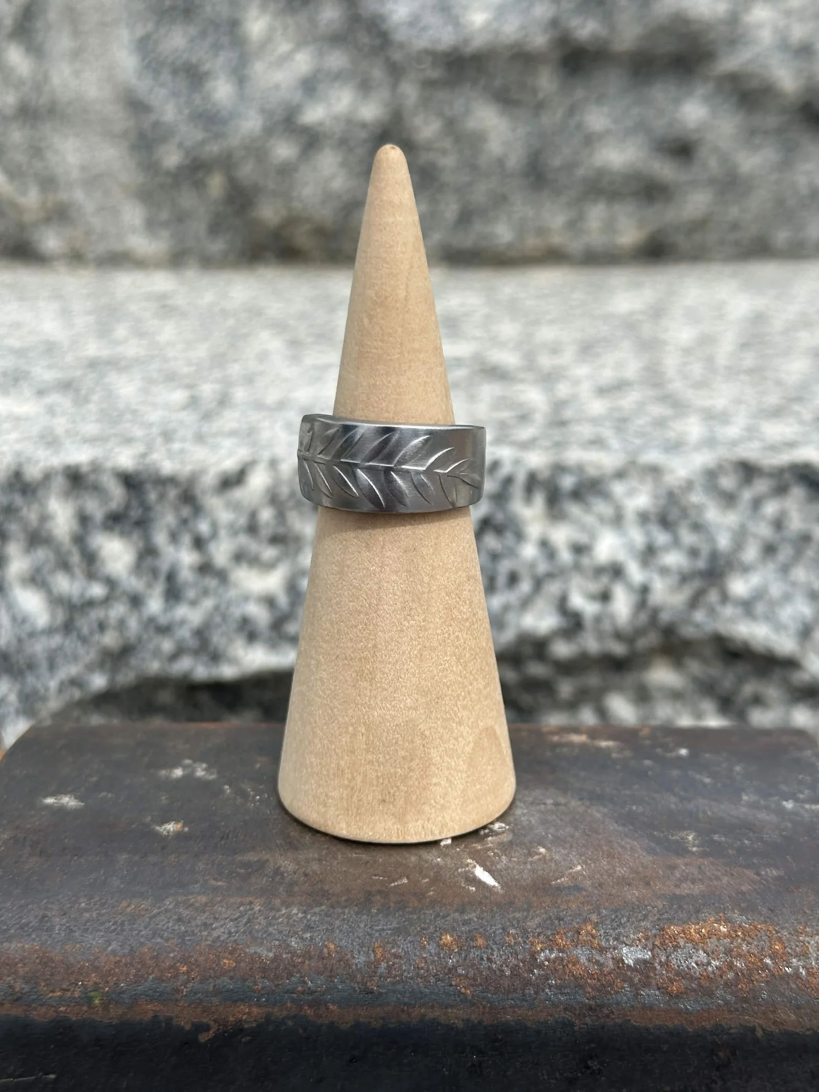 Bague Feuillage