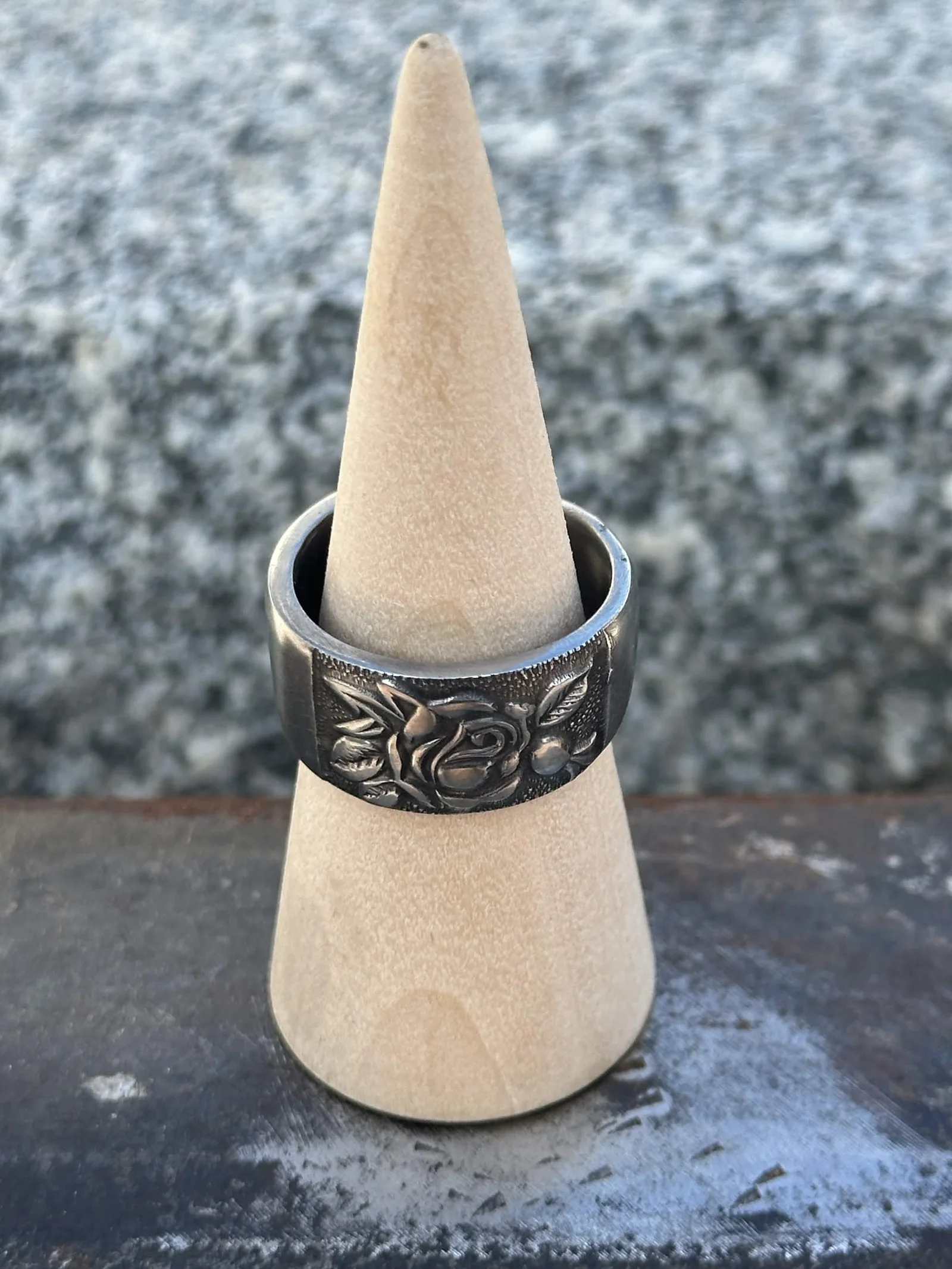 Bague Rose et Fruits