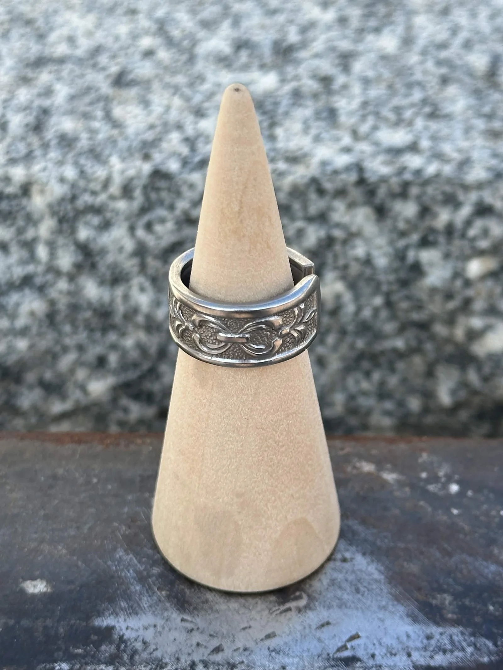 Bague Ruban Fleuri