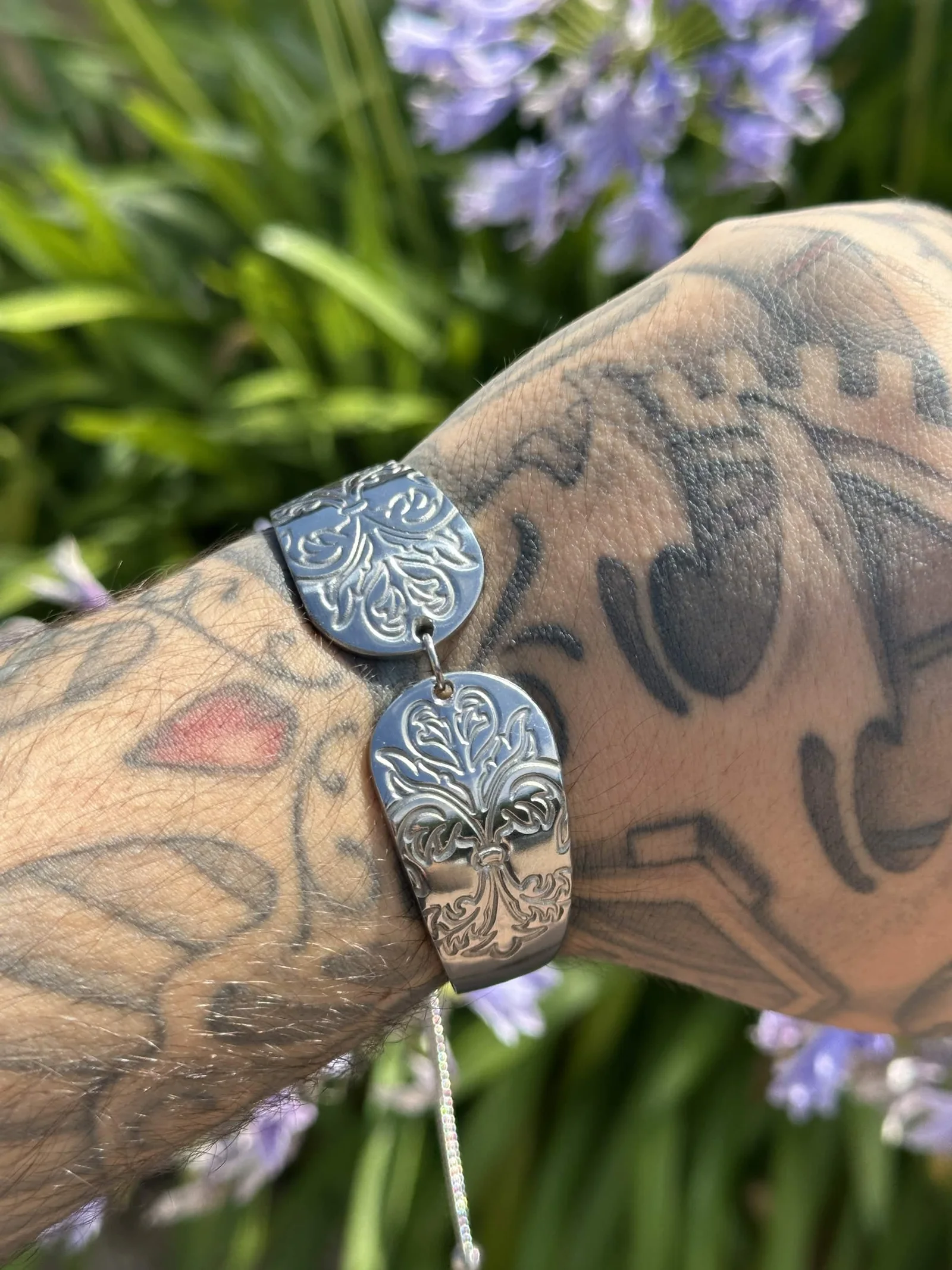 Bracelet Volute Florale